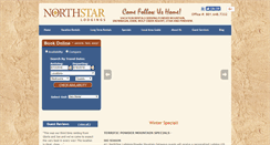 Desktop Screenshot of northstarlodgings.com